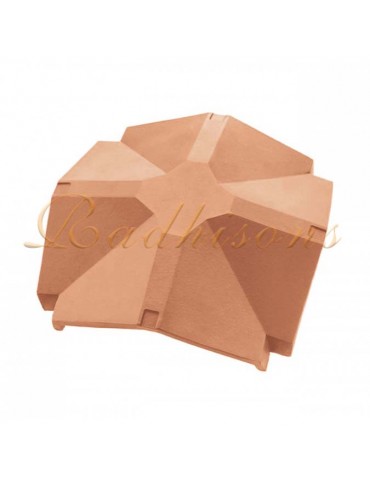 Rencontre 4 voies PL1 argile PLASMA ROUGE NATURELLE