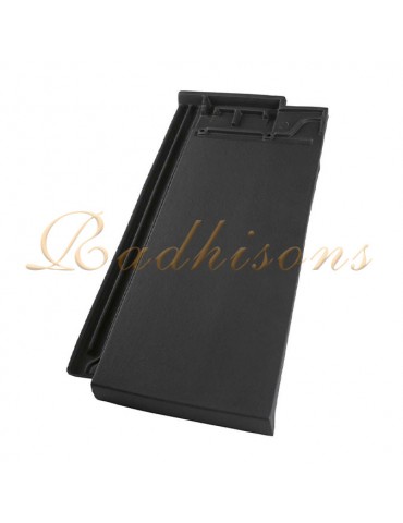 Tuile de rive droite argile PLASMA (48x25)cm ROUGE NATURELLE