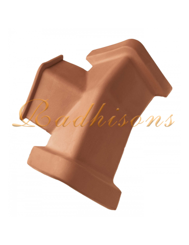 Rencontre de rive 3 voies femelle Marseillaise argile ROUGE NATURELLE