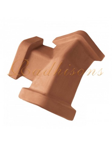 Rencontre de rive 3 voies mâle Marseillaise argile ROUGE NATURELLE