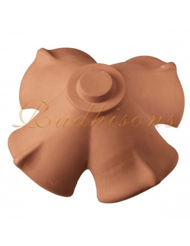 Rencontre 4 voies tourelle Portugaise argile ROUGE NATURELLE