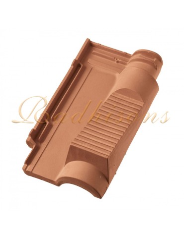 Tuile chemin de marche argile TECNO (46x26)cm ROUGE NATURELLE