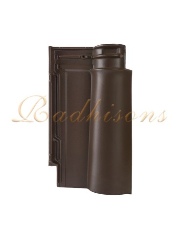 Tuile Portugaise argile TECNO 46x25,7cm (1°choix) MARRON
