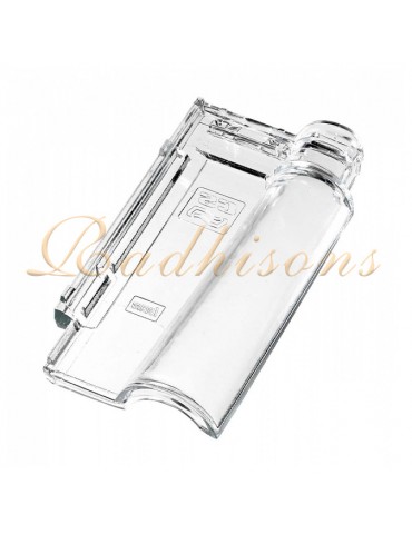 Tuile Portuguaise en verre TECNO (46x25,7)cm transparent
