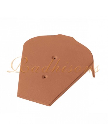 Fronton de rive argile  (32x24)cm Universel ROUGE NATURELLE