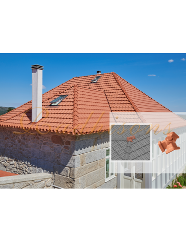 Rencontre 3 voies mâle argile Marseillaise ROUGE NATURELLE