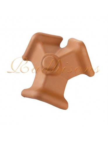 Rencontre 3 voies mâle Marseillaise JUNIOR argile ROUGE NATURELLE