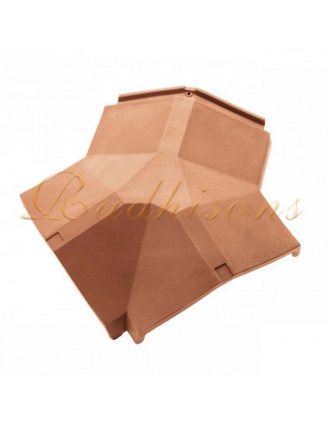 Rencontre 3 voies femelle PL1 argile PLASMA ROUGE NATURELLE