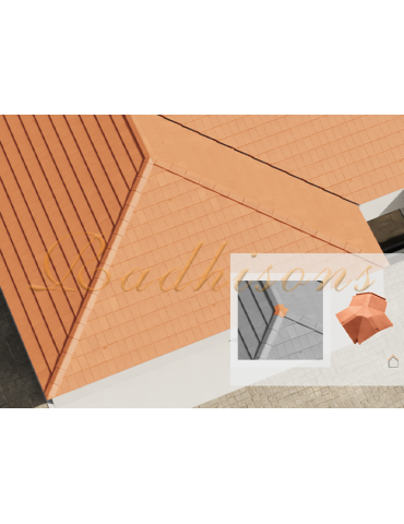 Rencontre 3 voies femelle PL1 argile PLASMA ROUGE NATURELLE