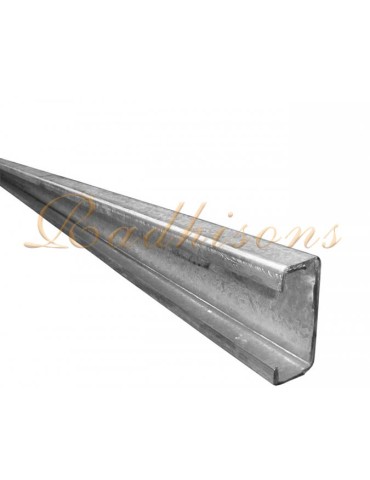 Rail Profil C en aluminium (6,5ml) pour tuile en argile