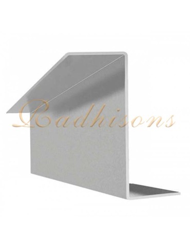 Cornière Profil Z en aluminium (6,5ml) pour tuile en argile