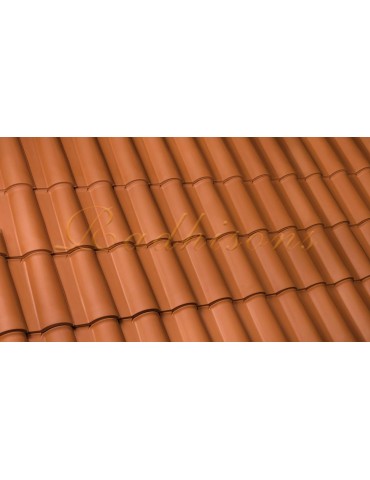 Tuile Portugaise argile SIRIUS 44x26cm (1°choix) ROUGE NATURELLE