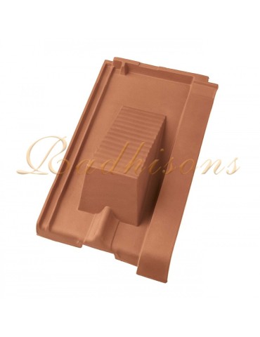 Tuile chemin de marche argile DOMUS (43x26)cm ROUGE NATURELLE