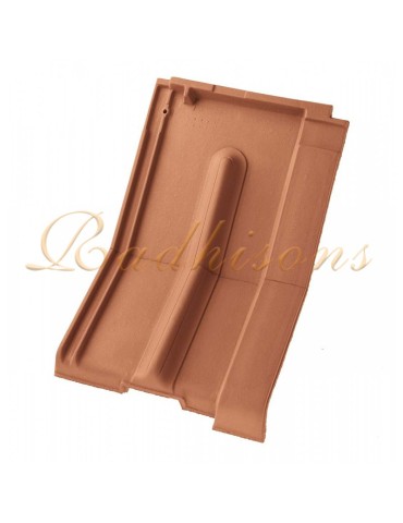 Tuile de mansarde concave argile DOMUS ROUGE NATURELLE