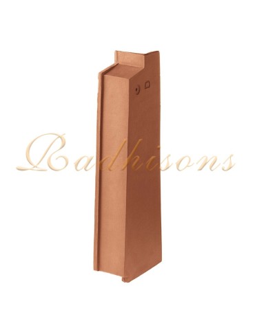 Rive de liaison droite argile PLASMA (41x06)cm ROUGE NATURELLE