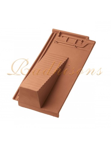 Tuile chemin de marche argile PLASMA (48x25)cm ROUGE NATURELLE