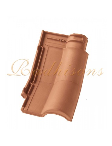 Tuile de mansarde concave argile TECNO ROUGE NATURELLE