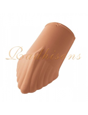 About d'arêtier argile ronde TECNO (43x24)cm ROUGE NATUREL