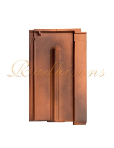 Tuile Marseillaise argile DOMUS 45x25cm (1°choix) NATURELLE RUSTIQUE