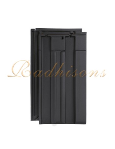 Tuile Marseillaise argile PRIMUS 45x26cm (1°choix) ANTHRACITE