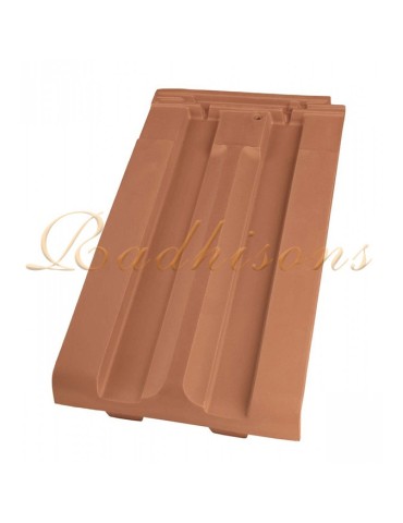 Tuile d'About gauche argile PRIMUS (45x27) cm ROUGE NATURELLE