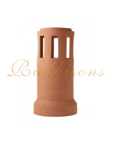 Lanterne de cheminée Ø (150x200)mm argile ROUGE NATURELLE