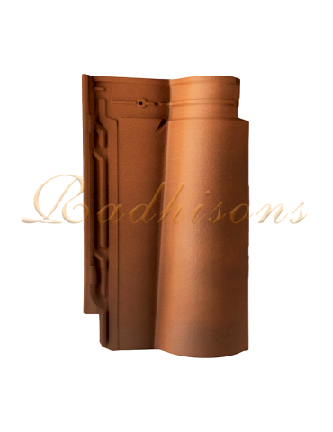 Tuile Portugaise argile SIRIUS 44x26cm (1°choix) NATURELLE RUSTIQUE