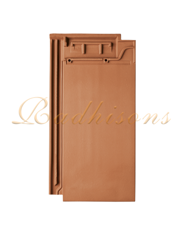 Tuile Plate argile PLASMA 49x25,3cm (1°choix) NATURELLE
