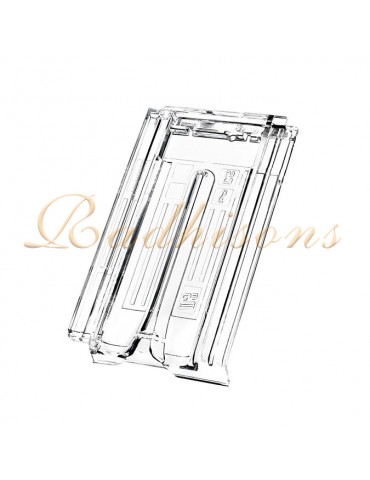 Tuile Marseillaise en verre D3+ (45x27)cm transparent