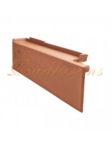 Rive gauche argile (49x07)cm Portugaise ROUGE NATURELLE