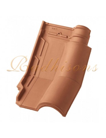 Tuile de mansarde concave argile F2 ROUGE NATURELLE