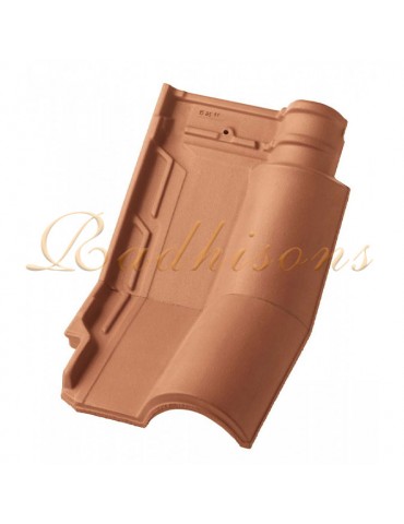 Tuile de mansarde concave argile F3+ ROUGE NATURELLE