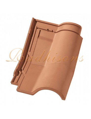 Tuile de mansarde concave argile GLOBAL ROUGE NATURELLE